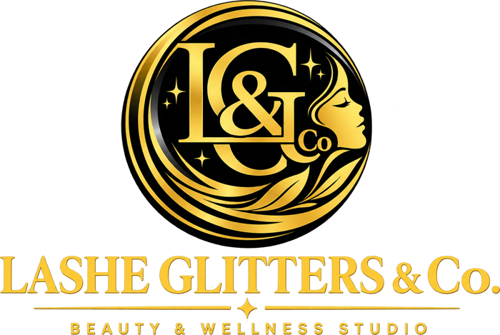 Lashe Glitters & Co. Beauty & Wellness Studio logo